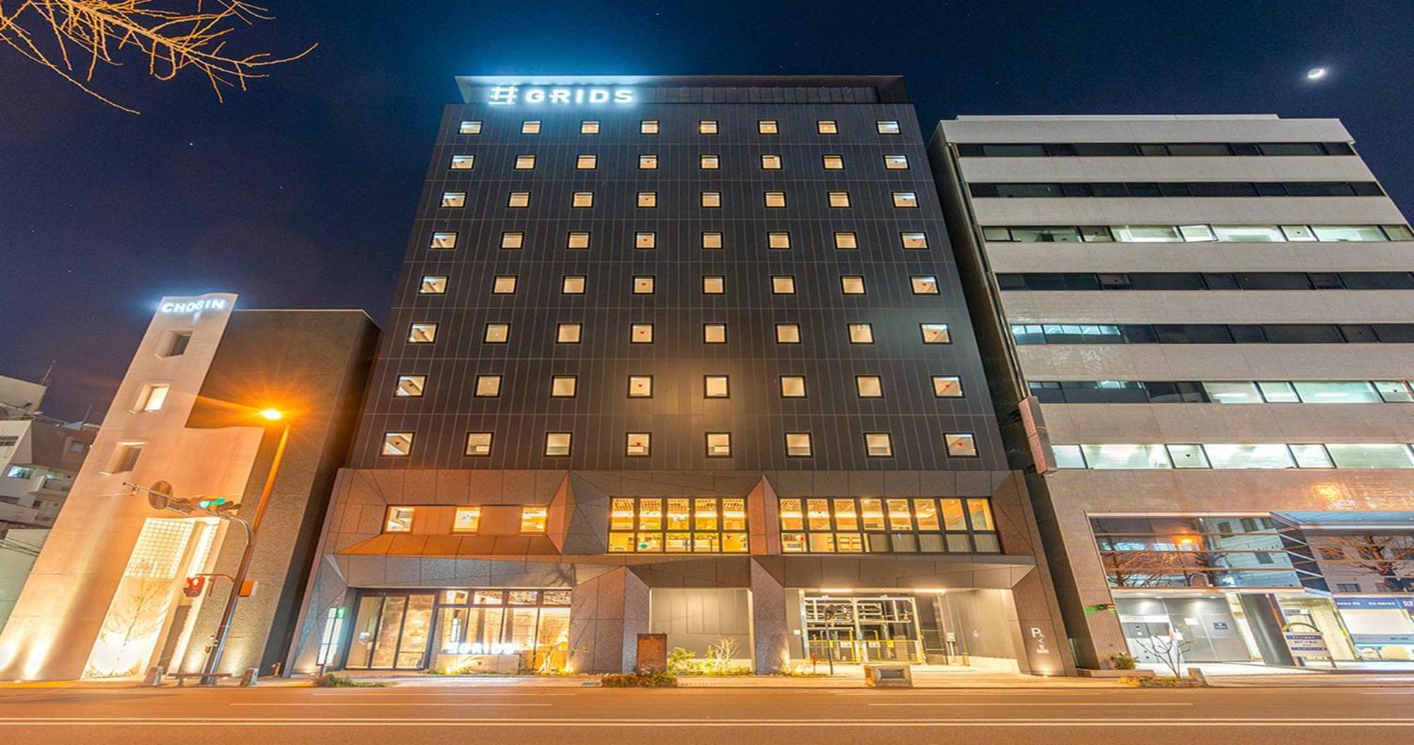 Grids Premium Hotel Kumamoto Eksteriør billede